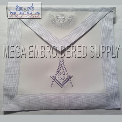 Masonic White Master Apron