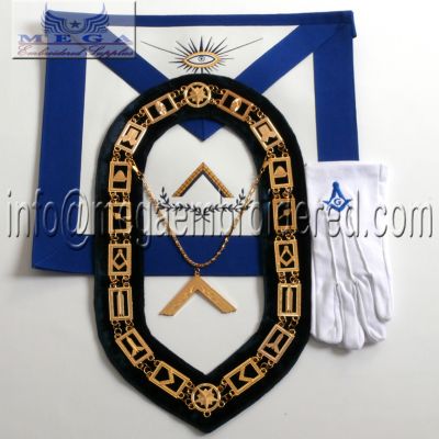 Masonic Officer Apron - Worship Master