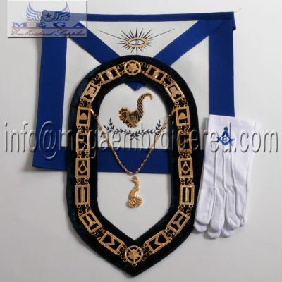 Blue Lodge Regalia officer Apron - Steward