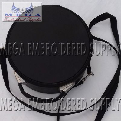 Black Masonic Crown cases with shoulder cords
