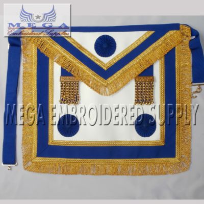 Craft Provincial dress Apron - Blue Rosettes