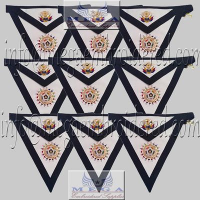 32nd degree Scottish rite Apron - V Shape