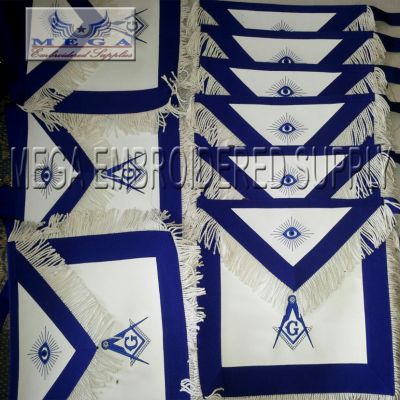Masonic Master Mason Apron - Blue