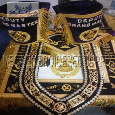 Grand Lodge Master Apron & cuff