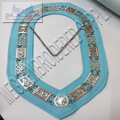 Masonic Grand Lodge Chan collar - Craft backing