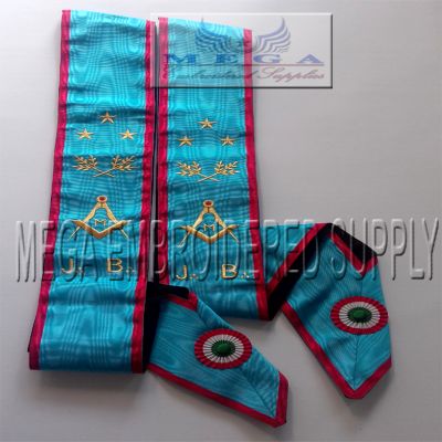 Masonic French regalia Sashes
