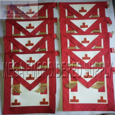 Worship Master Apron red - French rite