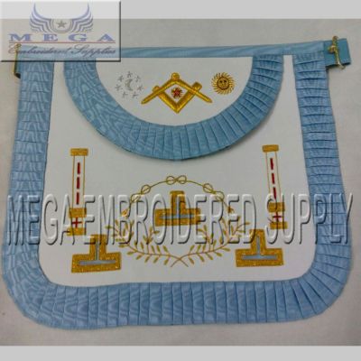 Masonic French rite Traditional Apron