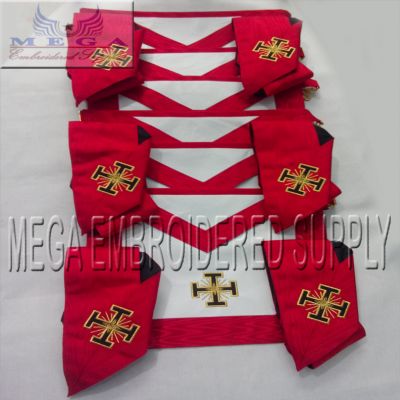 18 degree Scottish regalia Apron & collar set